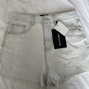 Pretty little thing denim shorts